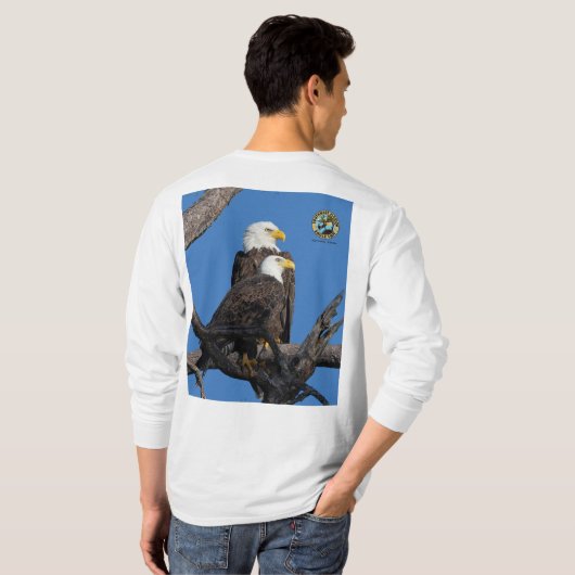 SWFEC Eagle Couple Art Shirt (Schwarz voll)