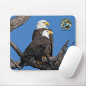 SWFL Eagle Cam Mouse Pad- M15 & F23 Mousepad (Mit Mouse)