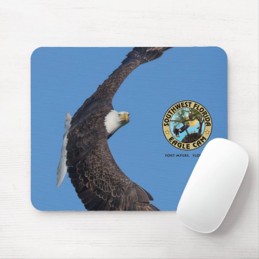 SWFL Eagle Cam Mouse Pad Mousepad (Mit Mouse)