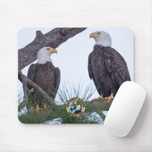 SWFL Eagle Cam Mouse Pad Mousepad (Mit Mouse)