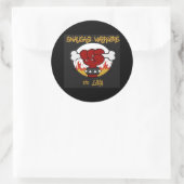 SWFL-Sticker Runder Aufkleber (Tasche)