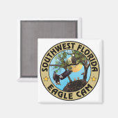 SWFLEagleCam Logo-Magnet (VERSCHIEDENE FORMEN) Magnet (Vorderseite/Rückseite)