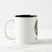 SWFLEagleCam Logo-Tasse (VERSCHIEDENE WAHLEN) Zweifarbige Tasse (Links)