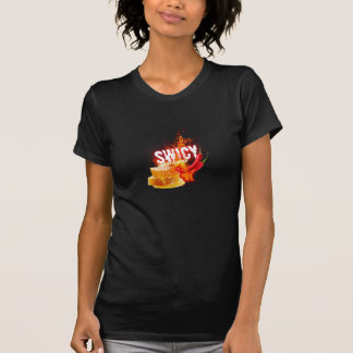 Swicy Frauen T-Shirt, süß und scharf T-Shirt