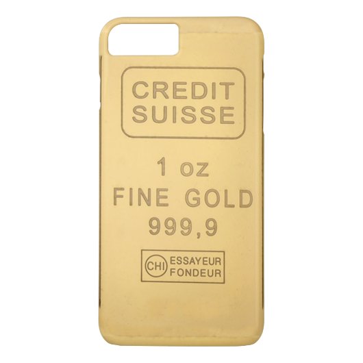 Swidd Gold Bar Case-Mate iPhone Hülle (Rückseite)