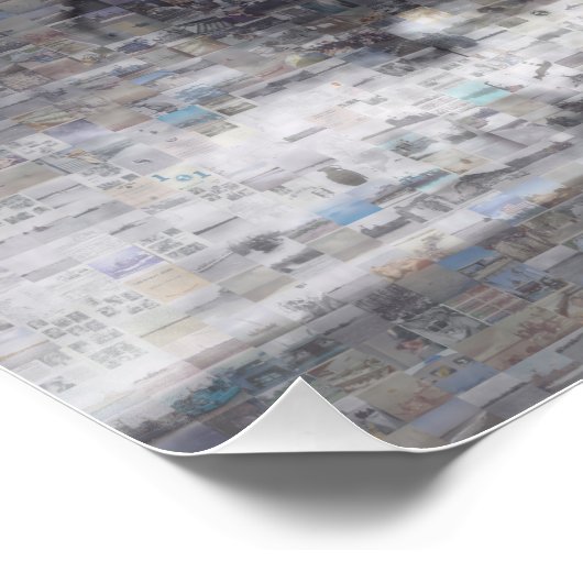 Swift Boat Foto Mosaik Poster (Ecke)