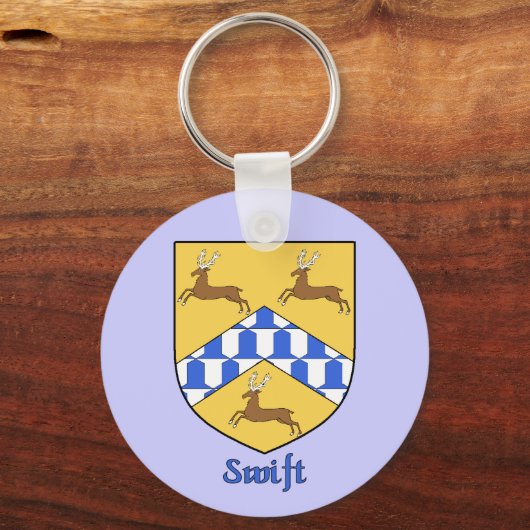 Swift Family Shield-Schlüsselanhänger Schlüsselanhänger (Vorderseite)