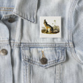 Swift Fox (Vulpes Velox) von Audubon Quadrupeds Button (Beispiel)