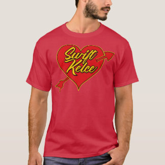 Swift Kelce Arrow Herz T-Shirt