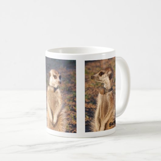Swift Meerkat Tasse (VorderseiteRechts)