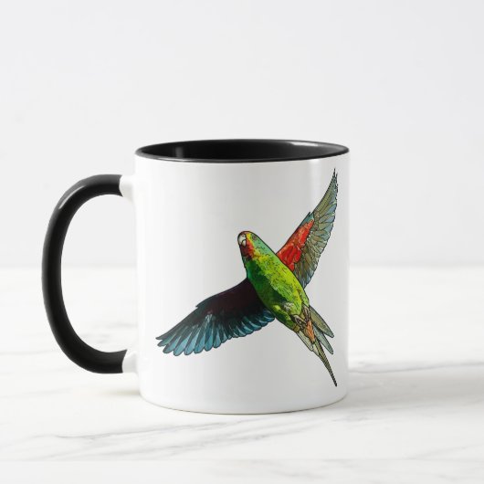 Swift-Parrot-Tasse Tasse (Links)