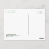 Swift River Bridge - New Hampshire Postkarte (Rückseite)