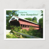 Swift River Bridge - New Hampshire Postkarte (Vorderseite)