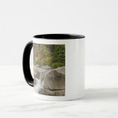 Swift River, der durch Felsen zieht Tasse (Vorderseite Links)