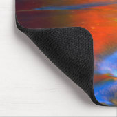 Swift River reflektiert Herbstfarben Mousepad (Ecke)