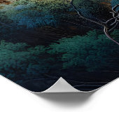 Swift Spirits: Eine galoppierende Herde Poster (Ecke)