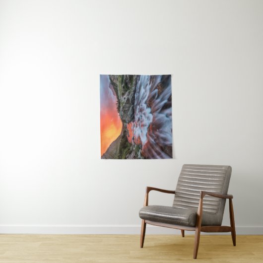 Swiftaktuelle Fälle | Glacier Nationalpark Montana Wandteppich (Beispiel)