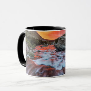 Swiftcurrent Falls Glacier-Nationalpark Montana Tasse