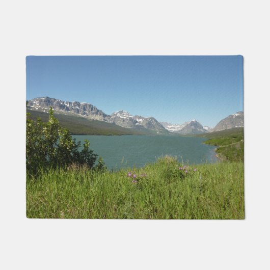 Swiftcurrent Lake View - Glacier National Park Fußmatte (Vorderseite)