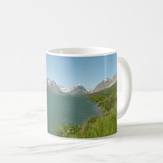 Swiftcurrent Lake View - Glacier National Park Kaffeetasse (VorderseiteRechts)