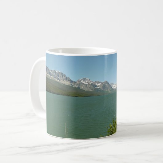 Swiftcurrent Lake View - Glacier National Park Kaffeetasse (Vorderseite Links)