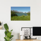 Swiftcurrent Lake View - Glacier National Park Poster (Heimbüro)