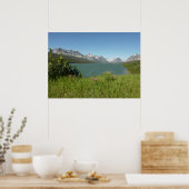 Swiftcurrent Lake View - Glacier National Park Poster (Küche)