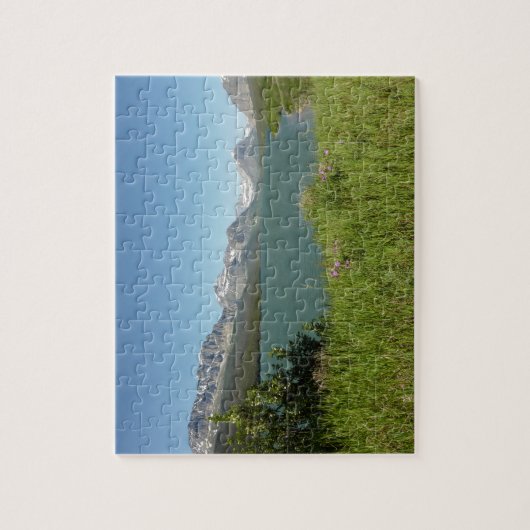 Swiftcurrent Lake View - Glacier National Park Puzzle (Vertikal)