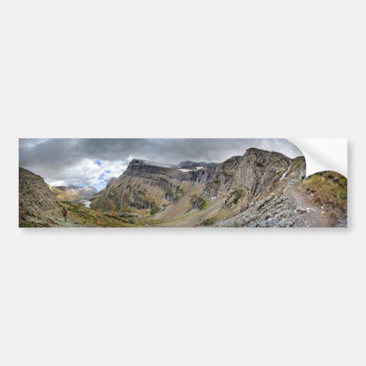 Swiftcurrent Pass - Glacier National Park Autoaufkleber (Vorne)