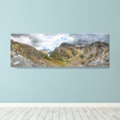 Swiftcurrent Pass Trail 2 - Glacier Nationalpark Leinwanddruck (Insitu (Holzboden))