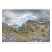 Swiftcurrent Pass Trail 2 - Glacier Nationalpark Tischdecke (Vorderseite (Horizontal))