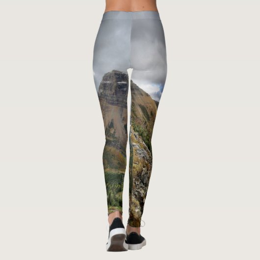 Swiftcurrent Pass Trail 4 - Glacier National Park Leggings (Rückseite)