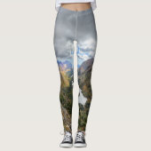 Swiftcurrent Pass Trail 4 - Glacier National Park Leggings (Vorderseite)