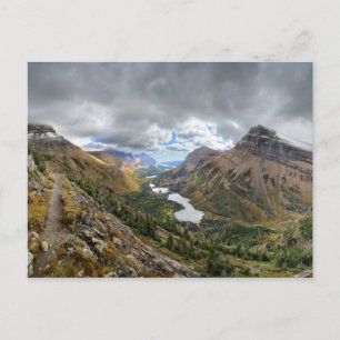 Swiftcurrent Pass Trail 4 - Glacier National Park Postkarte