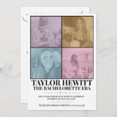 Swiftie Bachelorette Eritalien Einladung (Vorne/Hinten)