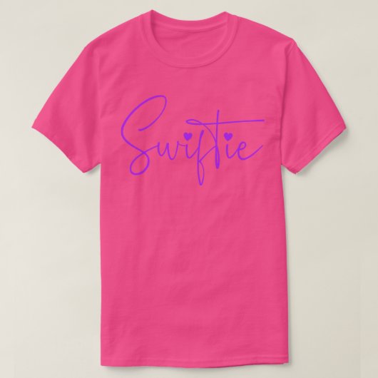 Swiftie Lila TShirt (Design vorne)