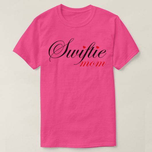 Swiftie Mama Red TShirt 4 (Design vorne)