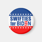 "SWIFTIES for BIDEN" Magnet (Vorne)