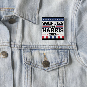 Swifties für Kamala Harris 2024 Wahlunterstützung Button