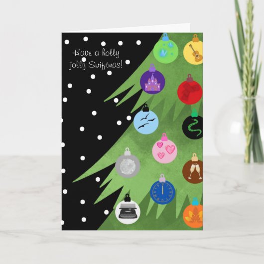 Swiftmas Karte (Vorderseite)