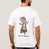SWiki mit Quietschen T-Shirt (Rückseite)