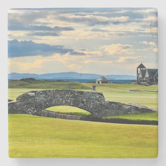 Swilcan Bridge - Old Course St Andrews Steinuntersetzer (Vorderseite)