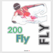 Swim - 200 Fly Aufkleber (Blatt)