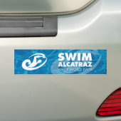 Swim alcatraz Autoaufkleber (Auf Auto)