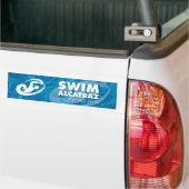 Swim alcatraz Autoaufkleber (Auf Lkw)