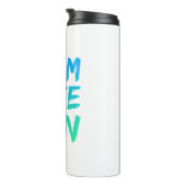 Swim Bike Lauf großartiges Design Thermosbecher (Nach rechts gedreht)