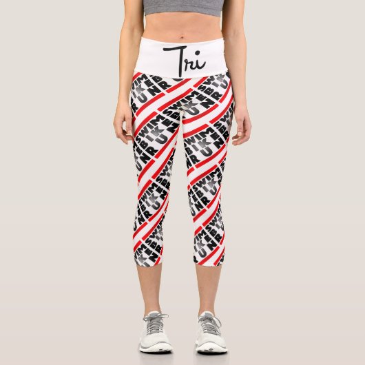 SWIM BIKE RUN CAPRI LEGGINGS (Vorderseite)