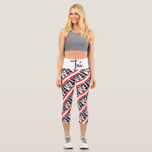 SWIM BIKE RUN CAPRI LEGGINGS (Vorderseite)