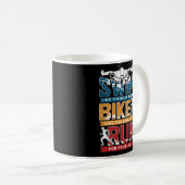 Swim Bike Run Triathlon Kaffeetasse (VorderseiteRechts)