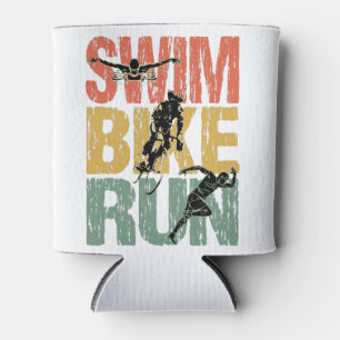 Swim Bike Run - Vintager Triathlon Dosenkühler